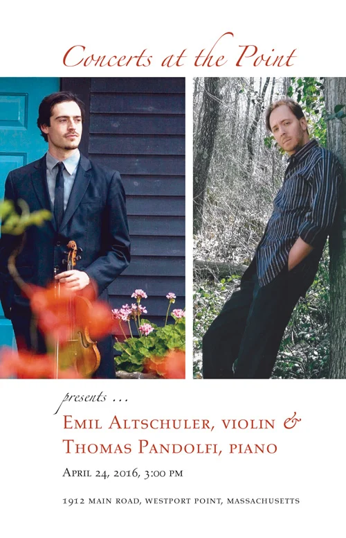 Emil Altschuler and Thomas Pandolfi program cover, season 19.