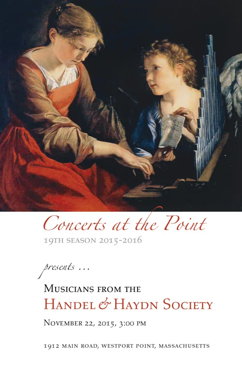 Handel and Haydn Society program cover, season 19.