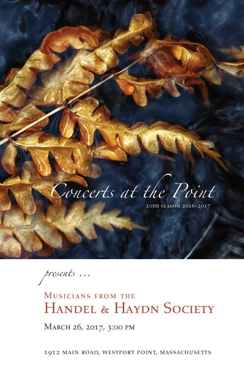 Handel and Haydn Society program cover, season 20.
