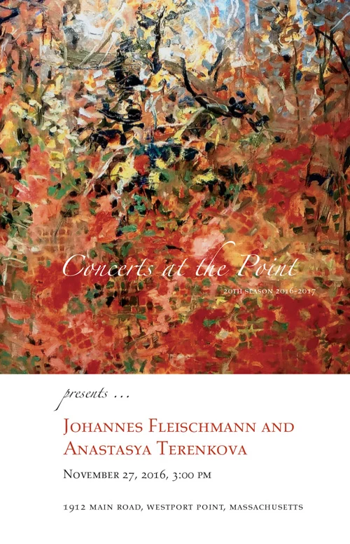 Johannes Fleischmann and Anastasya Terenkova program cover, season 20.