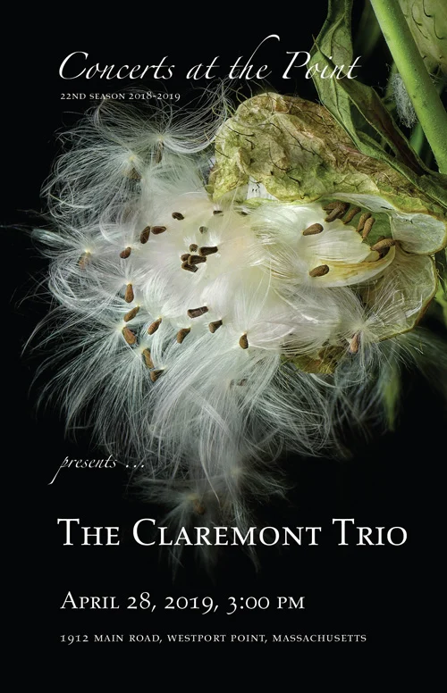 Claremont Trio program cover, season 22.