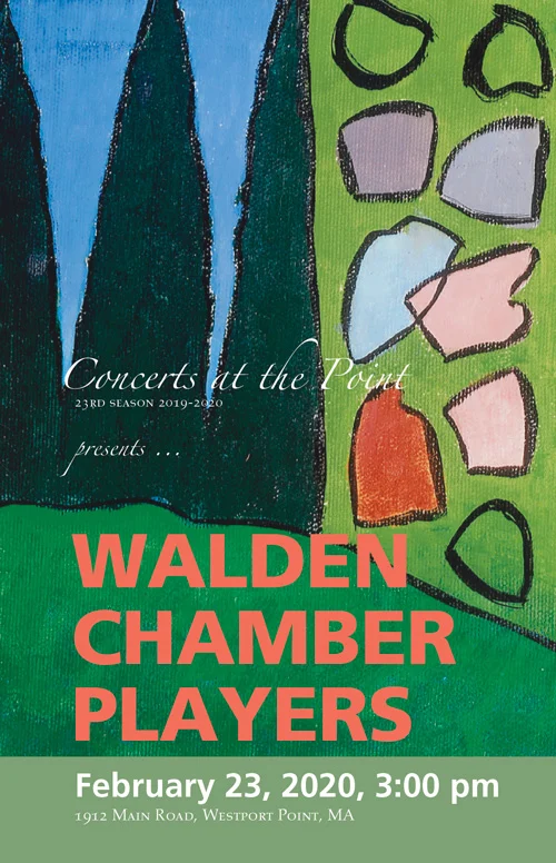 Walden Chamber Players program cover, season 23.