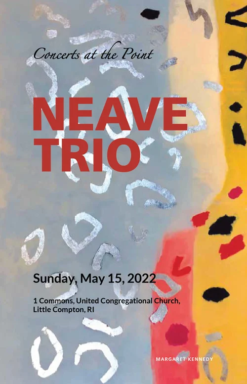 Neave Trio program cover, season 25.
