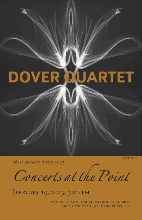 Dover Quartet program cover, season 26.