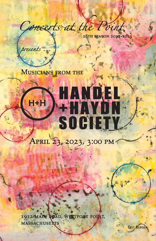 Handel and Haydn Society program cover, season 26.