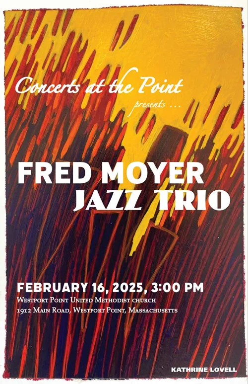 Fred Moyer Jazz Trio program cover, season 28.