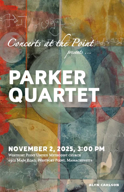 Parker Quartet program cover, season 29.
