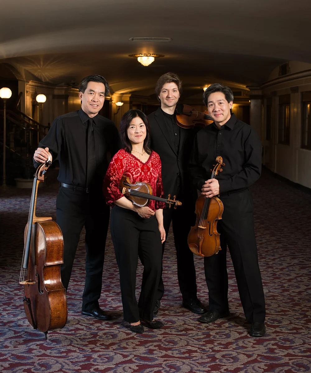 Members of the Ying Quartet.