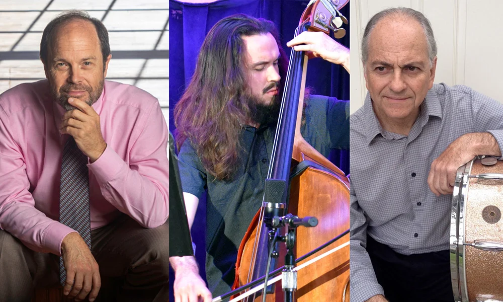 Members of the Fred Moyer Jazz Trio.
