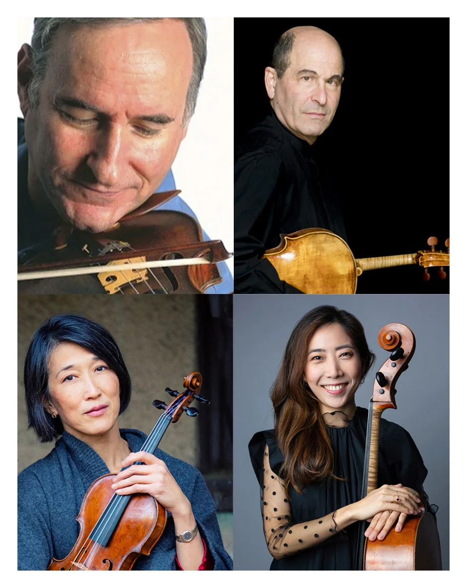 Members of the Muir String Quartet.